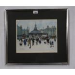 BETTY STIRLING (SCOTTISH 1915-1985) BRIDGETON CROSS Print multiple, signed lower right, numbered