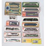 Assorted 00-gauge model railway locomotives and stock, many boxed, largely by Lima and Hornby