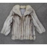 A Fred Nettler fox fur jacket and a fur coat Condition Report:No condition report available.