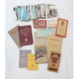 Paper collectables, comprising mixed 20th century postcards, largely Scottish views, vintage