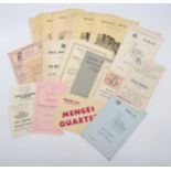 A large collection of 20th century concert and theatre programmes, ranging in date from the 1930s-