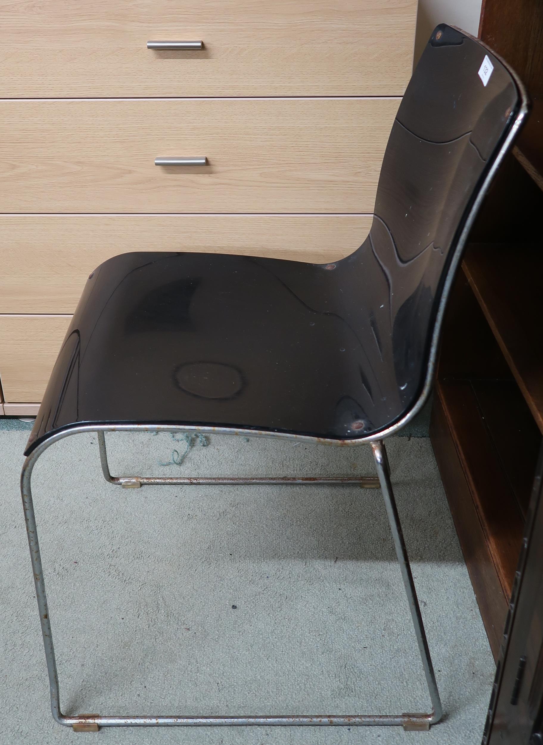 A 20th century Calligaris Irony chair and an Anglepoise desk lamp with ...