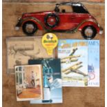 A mixed lot of assorted reproduction advertisings etc Condition Report:Available upon request