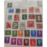 World stamp collection to include interesting covers, in four stamp books with many early examples