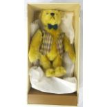 A Steiff British Collector's Replica 1994 Teddy Bear 1908 Blond 40, with white tag, no. 02177,