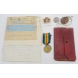 A WW1 British War Medal and Victory Medal pair awarded to S-14125 Pte. J. Campbell, Argyll &