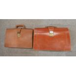 A Gladstone bag and another Condition Report:No condition report available.