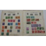 A Liberty Stamp Album, well-filled with a wide selection of British and British Colonial stamps (