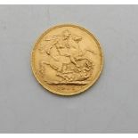 SOVEREIGN COIN Edward VII 1905 8 grams Condition Report:Available upon request