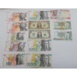 BANK NOTES Slovenia, U.S.A., Nigeria, Scotland and worldwide coinage Condition Report:Available upon