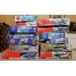 AIRFIX a lot of aviation model kits scale 1:24, 1:48, 1:72 with English Electric Lightning F.2A/F.6,