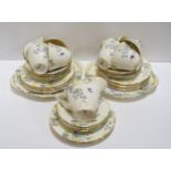 A Royal Doulton Carnival pattern part tea set Condition Report:No condition report available.