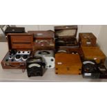 An extensive array of vintage electrical equipment, to include a Cambridge Potentiometer, Testgear