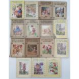 Barker, Cicely Mary A collection of fifteen small-format Flower Fairies and nursery rhyme books