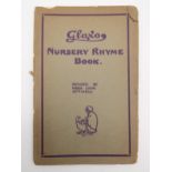 Attwell, Mabel Lucie Glaxo Nursey Rhyme Book Glaxo, no date (c1920), envelope-style case with blue