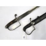 A 1796 pattern light cavalry sabre, the blade unmarked and measuring approx. 71cm in overall length,
