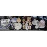 Assorted tea and dinnerwares, assorted ornaments etc Condition Report:No condition report