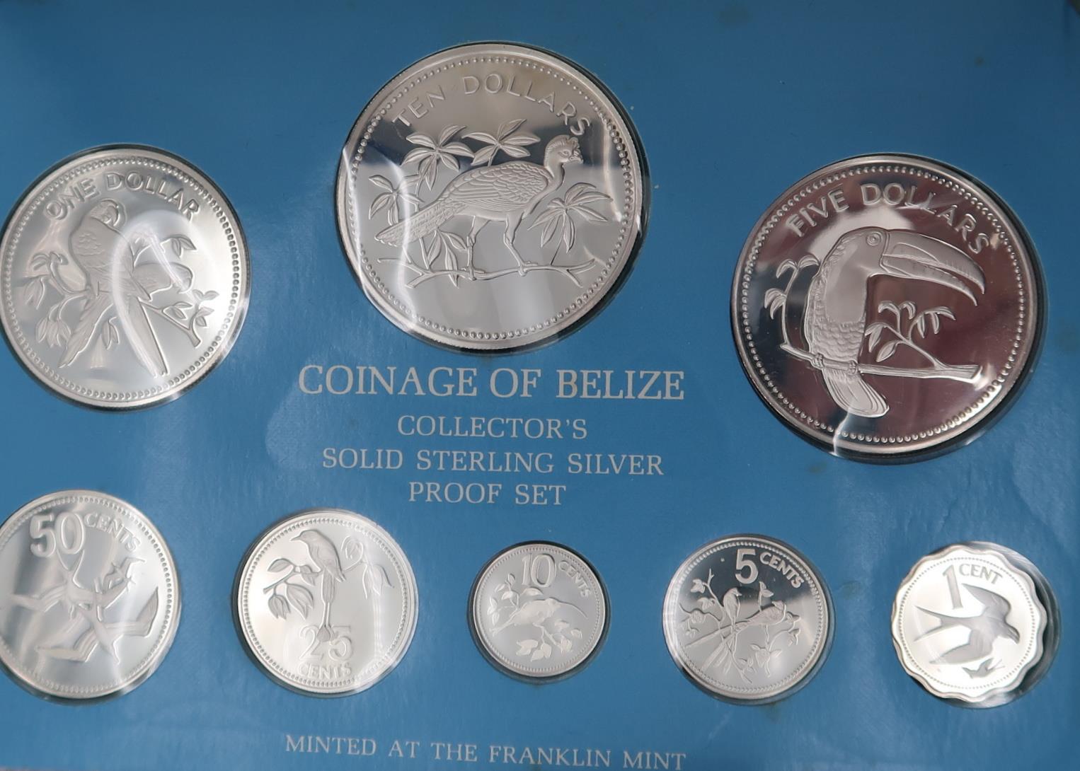 A mixed lot of silver commemorative coins with a Royal Wedding $25, 25th Anniversary of the - Image 4 of 7