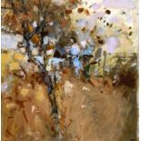 DRUMMOND MAYO (SCOTTISH 1929-2013) LATE AUTUMN Oil on board, signed lower right, 30 x 30cm Title