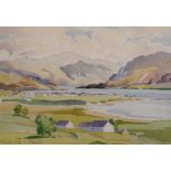 PHYLLIDA MEAD Ullapool, signed, watercolour, 17 x 24cm and a group of prints and watercolours (a