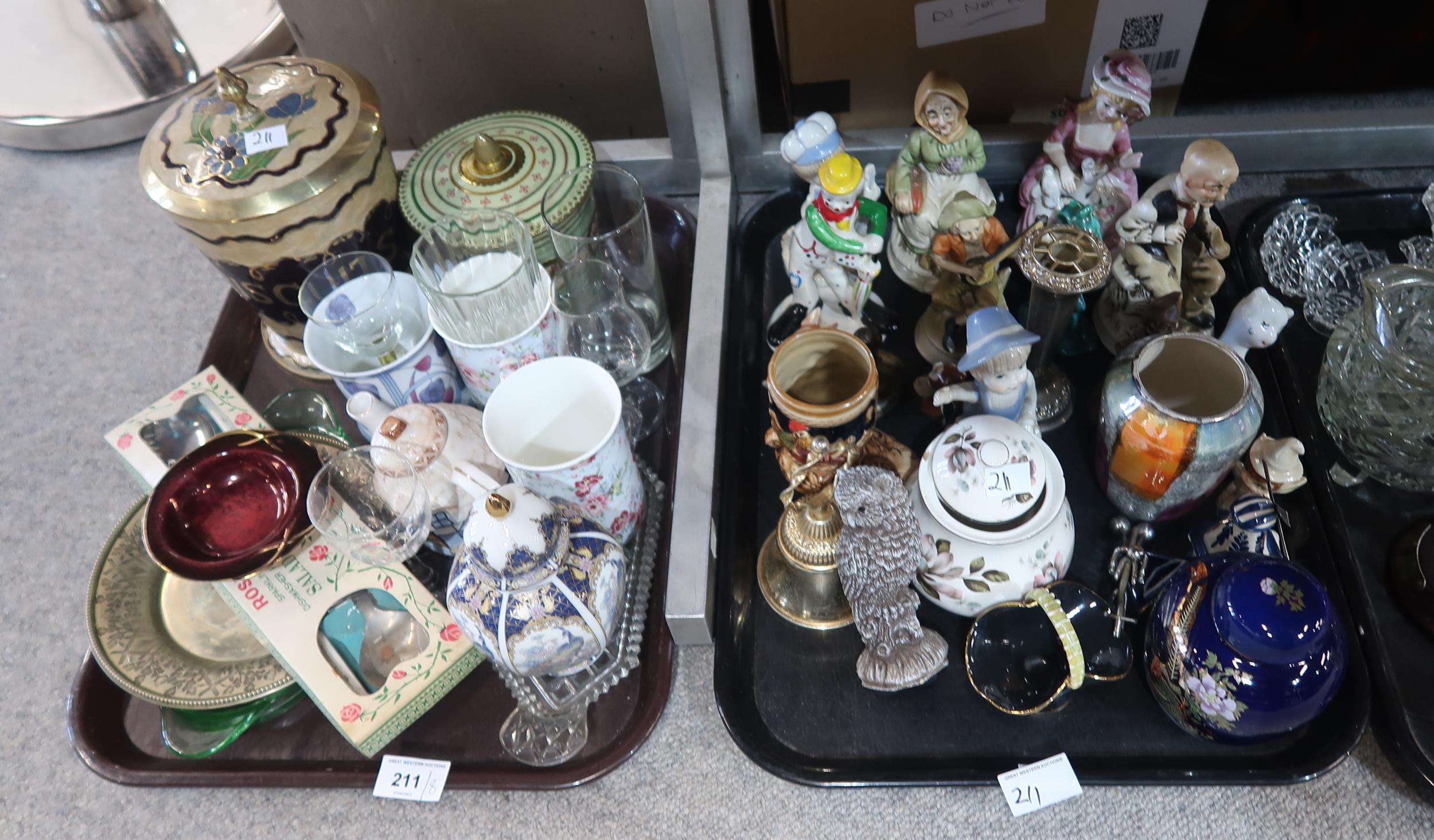 A large quantity of assorted ceramics and glass including drinking glasses, ornaments etc - Image 2 of 5