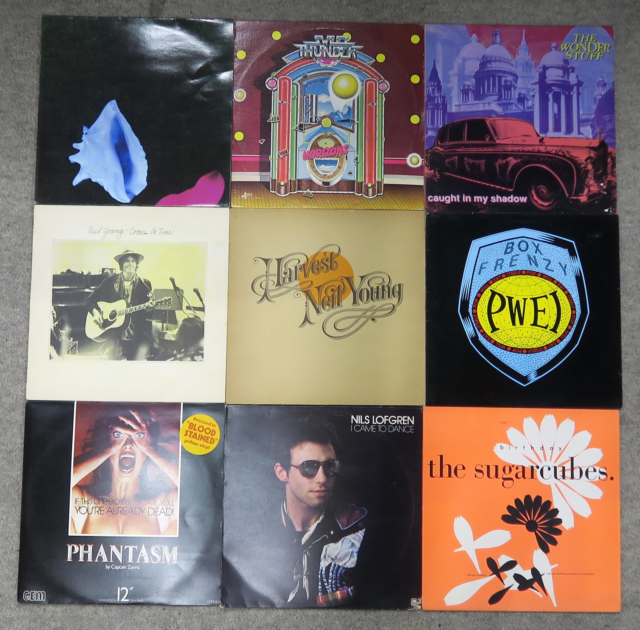 VINYL RECORDS a lot vinyl LP and EP 12" pop, rock, folk, country, soundtrack and spoken word with