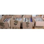 A lot of four boxes of assorted records to include classical Condition Report:Available upon