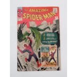 THE AMAZING SPIDER-MAN #2 (1963) 9d, first appearance of The Vulture, technically the first comic