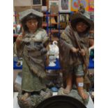 A pair of terracotta figures of children Condition Report:Available upon request