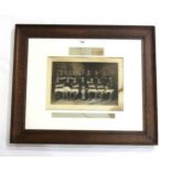Third Lanark F.C. Three various early-20th century framed photographs: - Third Lanark Football Club,