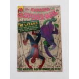THE AMAZING SPIDER-MAN #6 (1963) 9d, origin and first appearance of The Lizard, Steve Ditko cover