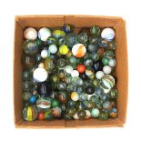 A collection of glass marbles Condition Report:Available upon request