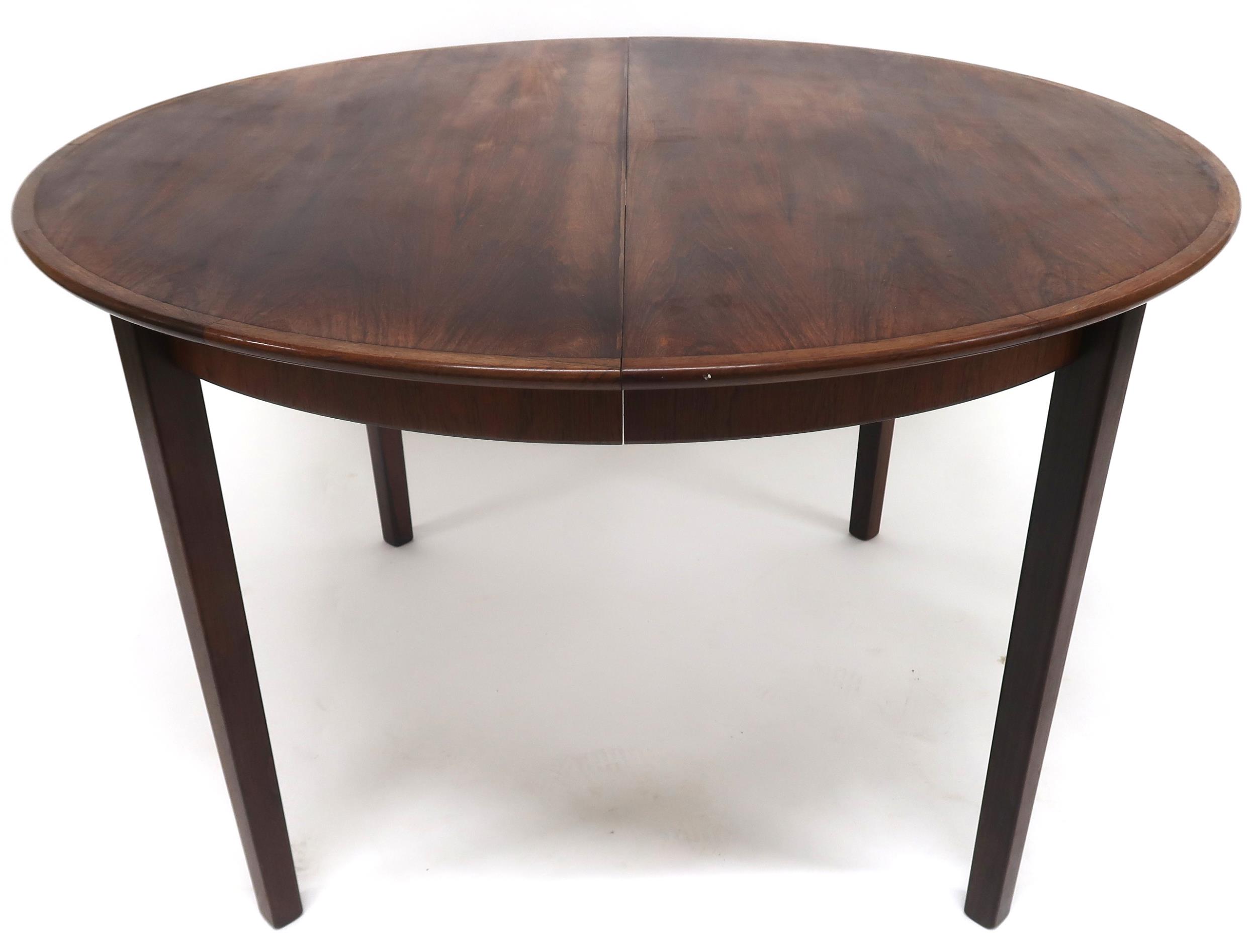 *WITHDRAWN* A CIRCA 1960S JOHANNES ANDERSEN FOR BERNHARD PEDERSEN & SON OF DENMARK ROSEWOOD CIRCULAR