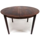 *WITHDRAWN* A CIRCA 1960S JOHANNES ANDERSEN FOR BERNHARD PEDERSEN & SON OF DENMARK ROSEWOOD CIRCULAR