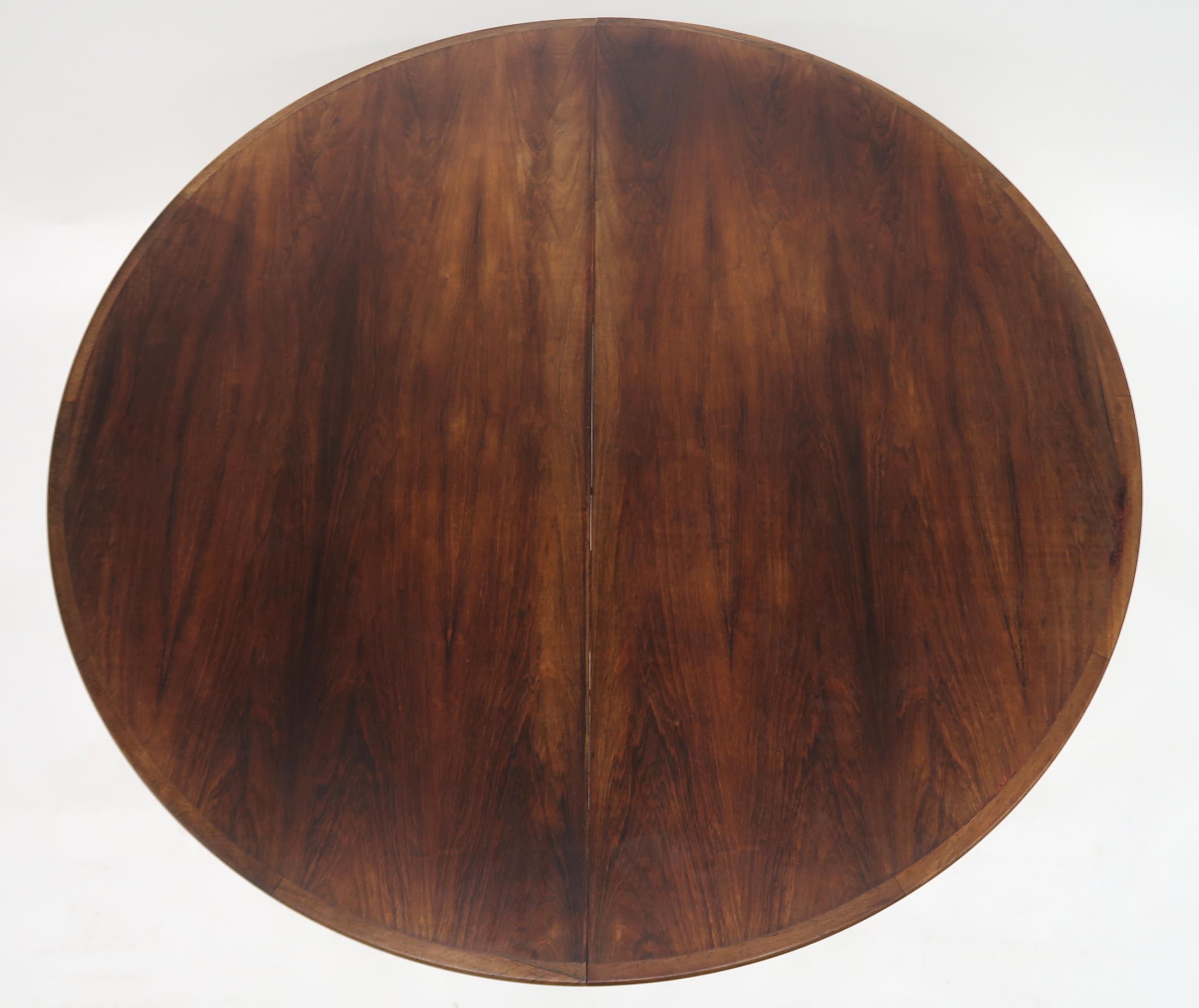 *WITHDRAWN* A CIRCA 1960S JOHANNES ANDERSEN FOR BERNHARD PEDERSEN & SON OF DENMARK ROSEWOOD CIRCULAR - Image 2 of 6