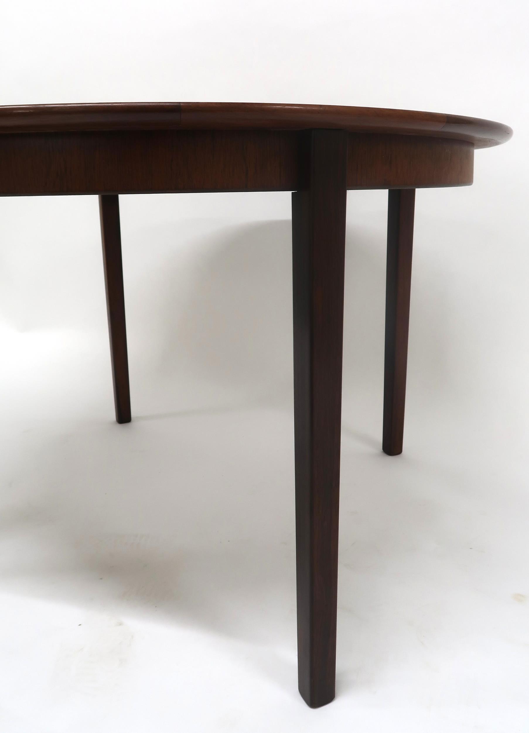 *WITHDRAWN* A CIRCA 1960S JOHANNES ANDERSEN FOR BERNHARD PEDERSEN & SON OF DENMARK ROSEWOOD CIRCULAR - Image 3 of 6