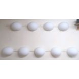 A LOT OF NINE CONTEMPORARY JASPER MORRISON FOR FLOS GLO-BALL WALL LIGHTS