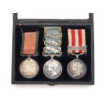 A VICTORIAN MEDAL GROUP OF THREE TO CORPORAL RICHARD TORRANCE, 42nd ROYAL HIGHLANDERS