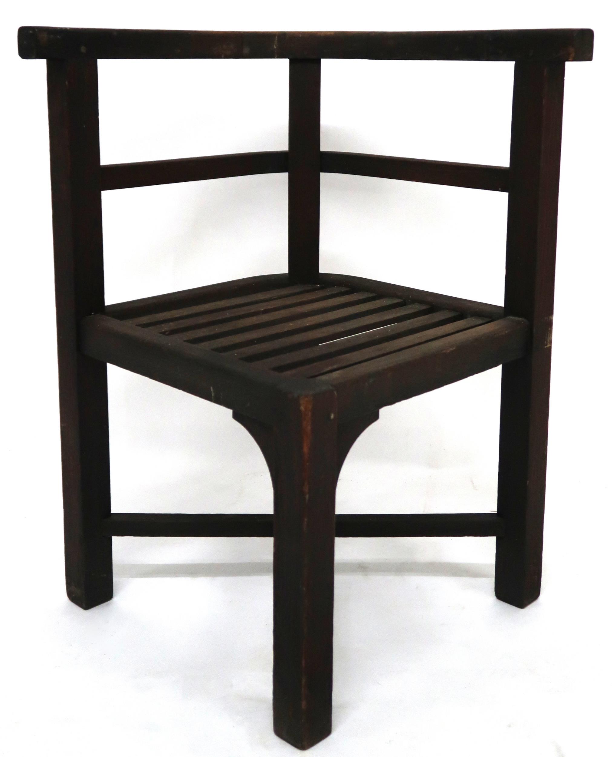 A CIRCA 1935 TEAK HEALS OF LONDON GARDEN TABLE AND CHAIRS  the teak for the suite having been - Image 10 of 13