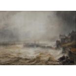 JOHN BLAIR (SCOTTISH 1850-1934) CRAIL Watercolour, signed lower left, inscribed and dated 1894, 53 x