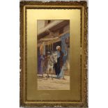 TRISTRAM JAMES ELLIS (ENGLISH 1844-1922) CAIRO Watercolour, signed lower left, dated 1898, 34.5 x