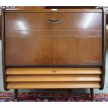 A mid 20th century Kolster Brandes Ltd Interlude PG20 stereophonic radiogram with medium and long