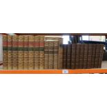 Boswell, James The Life of Samuel Johnson  John Murray pub., London, 1835, ten volume set, half-