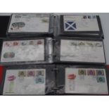 GREAT BRITAIN in an album to include Victorian 1d red, 1d lilac, Edward VII half penny green, George