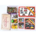 Vintage toys, comprising boxed Hornby Electric and Clockwork train sets, Joytoys Fort Cherokee