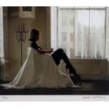JACK VETTRIANO (SCOTTISH b.1951) THE WAIT Print multiple, signed lower right, numbered 59/350