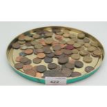 WILLIAM IIII 1831 FARTHING, Victoria farthing 1853 together with various farthings half farthings,