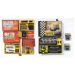 Boxed Tri-ang 00-gauge model railway sets and components, comprising an R3.A Electric Railway set,