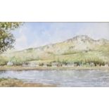 IRVINE RUSSELL Lochgoilhead, signed, watercolour, 25 x 42cm and two others (3) Condition Report: