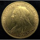 VICTORIA 1894 sovereign coin 8 grams Condition Report:Available upon request
